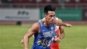 ▲楊俊瀚在100公尺預賽跑出10秒13好成績。（圖／中華奧會提供）