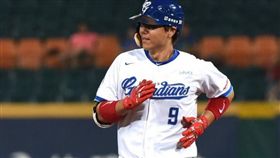 林益全敲出本季第8轟。（圖／翻攝自富邦悍將棒球隊臉書）