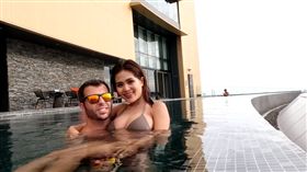 美國籍男子大衛在泰國「把妹」 圖／David Bond,YouTube
