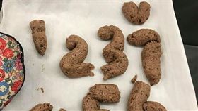 6歲兒烤餅乾成品超驚人　媽哭笑不得　圖／爆笑公社