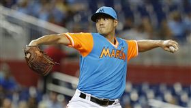 ▲陳偉殷讓國聯東區龍頭勇士吃盡苦頭。（圖／美聯社／達志影像）