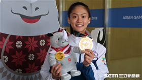 文姿云拿下金牌。（圖／記者王怡翔攝）