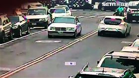 天母「蝦B哥」因老婆檳榔攤生意被干擾，遂找人砸爛工地福利社，警方循線逮捕他及5名幫眾，全案訊後依傷害、毀損及恐嚇等罪函送法辦（翻攝畫面）