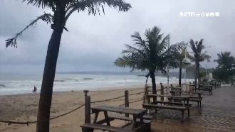 淹水忙救災！墾丁攤商嘆遊客跌9成