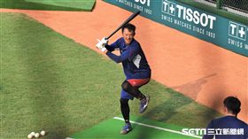 亞運棒球隊林加祐。（資料照／記者王怡翔攝影）