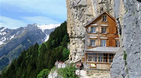 阿爾卑斯山,瑞士,纜車,酒館,住宿,Ebenalp,Nicole Knechtle,　圖／翻攝自pixabay　https://goo.gl/Ncd5mS