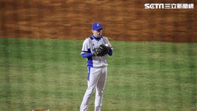 ▲雅加達亞運韓國隊王牌左投梁玹種。（圖／記者蕭保祥攝影）