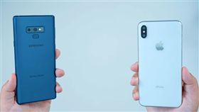 三星,Galaxy Note 9,新iPhone,愛瘋,蘋果,Note 9,Note9
圖／截自影片