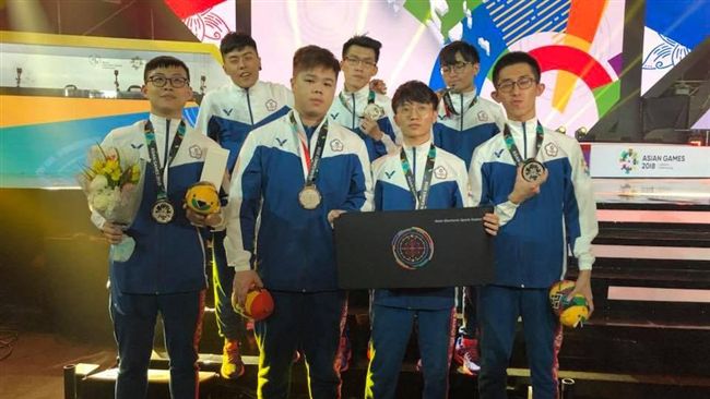 電競《傳說對決》示範賽　中華隊摘銀