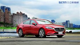 新改款Mazda 6。（圖／鍾釗榛攝影）
