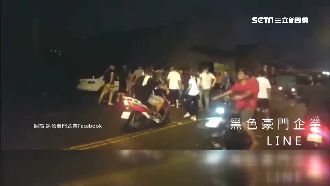 廟會繞境大亂鬥　鬥毆嚇壞鋼管辣妹