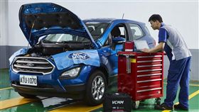 Ford因應豪雨替受損的車主提供完善服務。（圖／Ford提供）