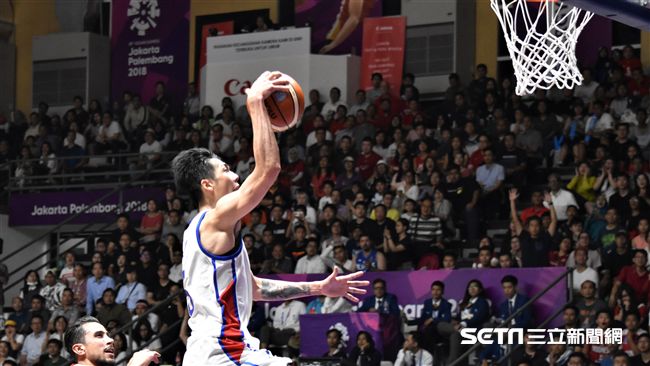 雅加達亞運中華男籃劉錚。（圖／記者王怡翔攝影)	