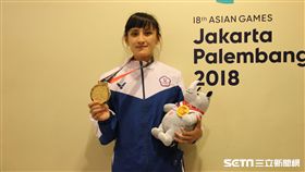▲谷筱霜獲得亞運金牌。
