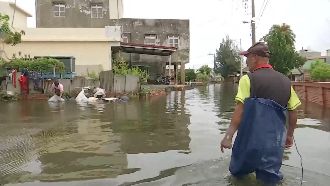 老村長哭了！嘉義4村里仍泡水損失慘