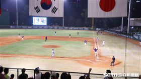 ▲業餘主體台灣中華隊在亞運擊敗全職業韓國隊。（圖／蕭保祥攝影）