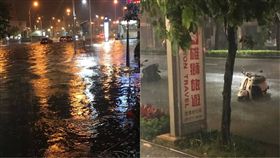 高雄,淹水,豪雨,爆廢公社,警戒,水利局,颱風,爆料公社,三多商圈 圖／翻攝自爆料公社 https://goo.gl/c97XuF