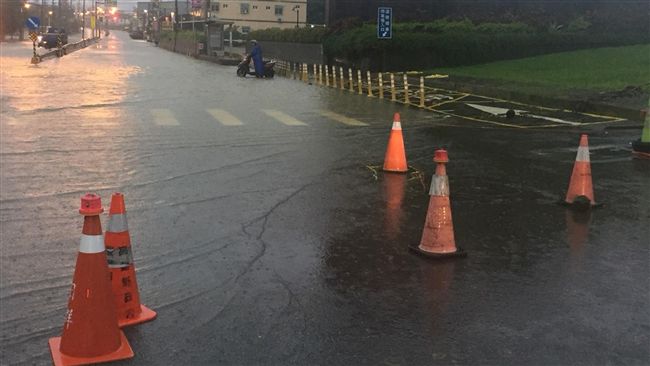 大豪雨強灌！日累積雨量前十名在高屏