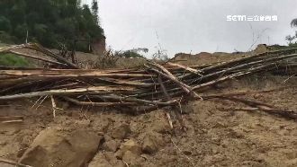 豪雨釀災！左鎮走山面積「足球場」