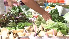 淹水效應! 地瓜葉漲6成 全雞下週恐破5百元,菜價,漲價,市場,買菜,賣菜