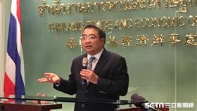 泰簽,駐台北泰國辦事處,簽證費,代辦費,記者會,通才,代表,簽證中心,／記者蕭筠攝影