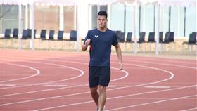 ▲楊俊瀚在雅加達練習。（圖／記者蕭保祥攝）