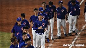 亞運中華棒球隊擊敗印尼。（圖／記者王怡翔攝）