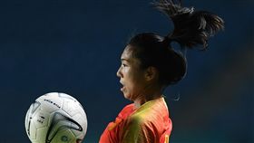 ▲兩岸女足交戰。（圖／亞運組委會提供）