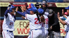 中華隊靠再見保送以2：1勝多明尼加。（圖／翻攝自WBSC官網）