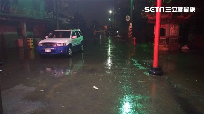 賴揆完成村民承諾　嘉義掌潭村退水了