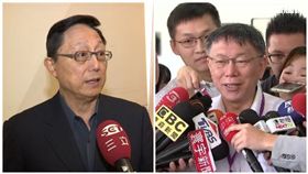 戰友變敵人！談姚立明就森77　柯文哲飆粗口：X
合成圖／新聞台資料照