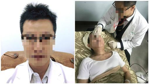病人躺手術台　名醫帶酒進手術房