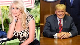 人片女星受訪　爆料川普是「快槍俠」（左圖／翻攝自IG、右圖／翻攝自Piers Morgan推特）