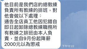新竹, Dcard,健身房,偷拍,總教練,職務之便,事業線,意淫（圖／翻攝自《Dcard》論壇）