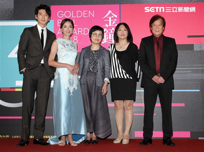 柯淑勤、傅孟柏「第53屆電視金鐘獎入圍名單」公布記者會。（記者邱榮吉/攝影）