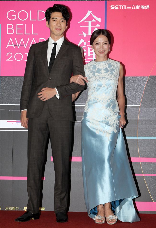 柯淑勤、傅孟柏「第53屆電視金鐘獎入圍名單」公布記者會。（記者邱榮吉/攝影）