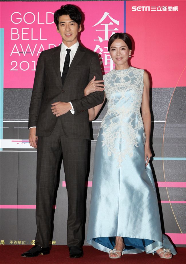 柯淑勤、傅孟柏「第53屆電視金鐘獎入圍名單」公布記者會。（記者邱榮吉/攝影）