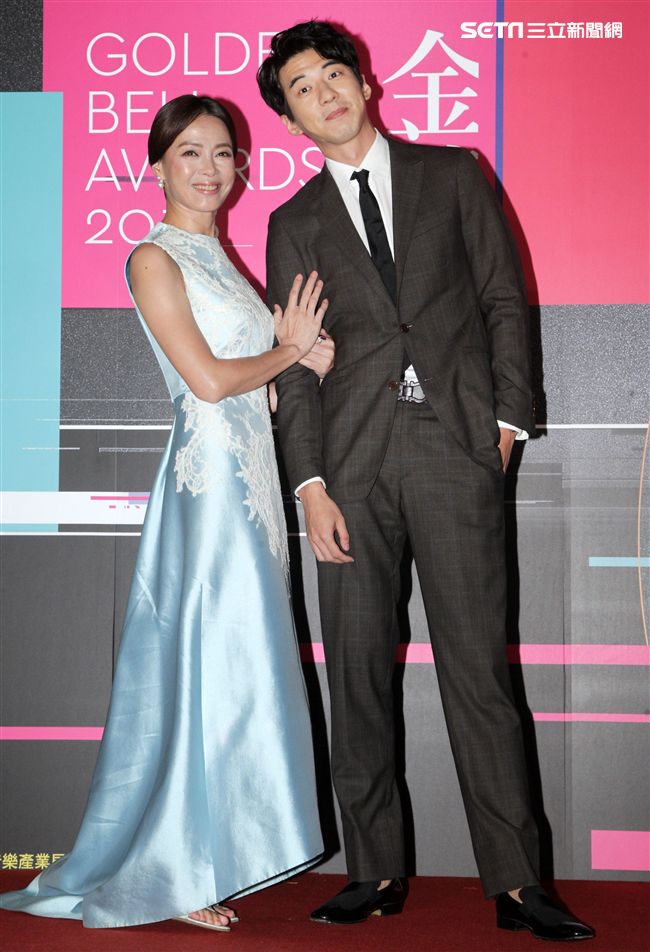 柯淑勤、傅孟柏「第53屆電視金鐘獎入圍名單」公布記者會。（記者邱榮吉/攝影）