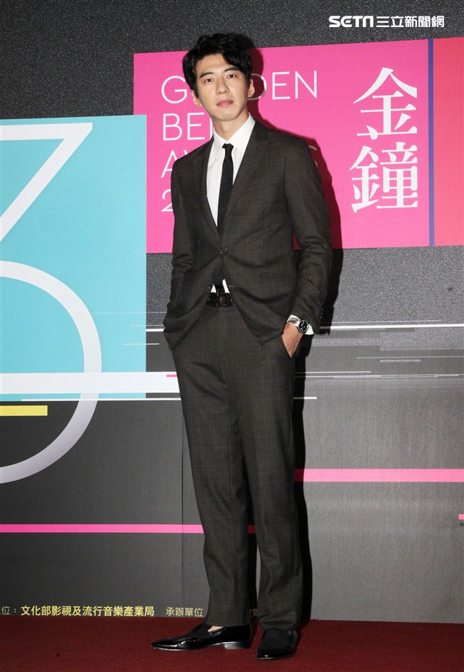 傅孟柏公布戲劇節目女主角獎入圍名單。（記者邱榮吉/攝影）