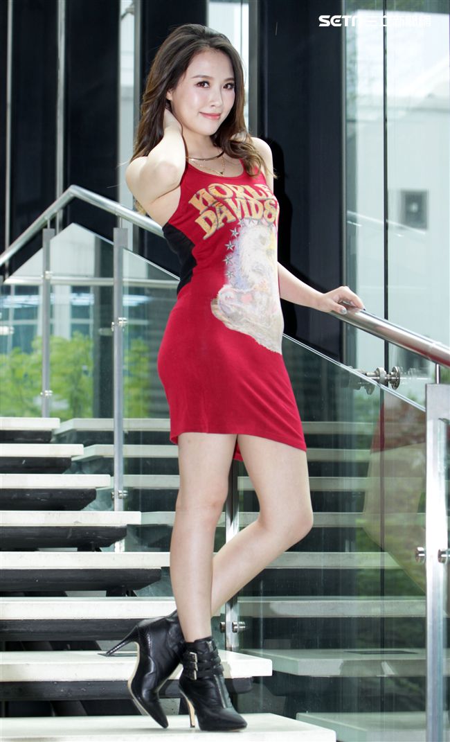 香港百變女郎張若錡Angus想成為獨當一面女人。（記者邱榮吉/攝影）