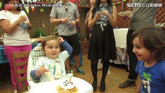 寶寶開心「滅」蠟燭　轉眼淚灑生日會