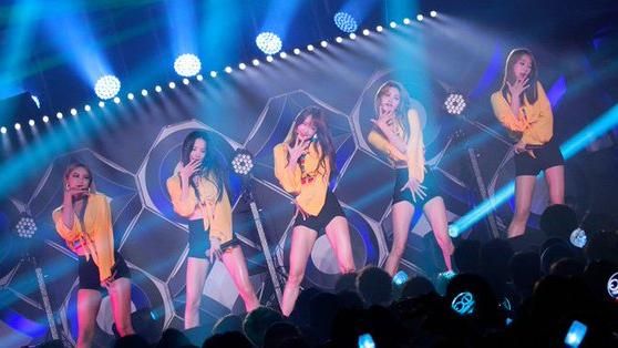 率智正式回歸　EXID五人完全合體
