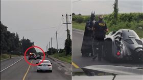 加拿大,蝙蝠俠,合照,攔檢,Stephen Lawrence 圖／翻攝自YouTube