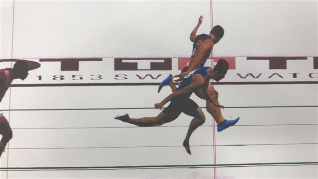 奪銀終點判決　楊俊瀚僅差千分之一秒