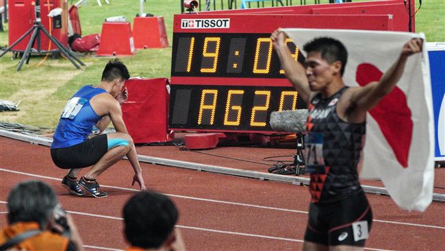 世大運／楊俊瀚怎麼了　墊底抵達終點