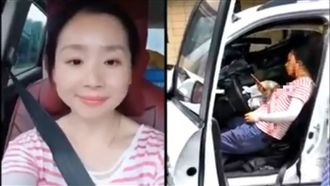 開車玩抖音失控衝撞　女浴血照滑手機