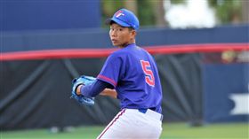 先發投手胡瀞文。（圖／翻攝自WBSC官網）