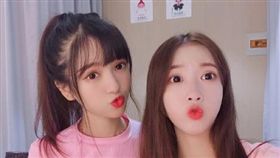 ▲「你的小甜甜」（右）在網路上爆紅。（圖／翻攝自你的小甜甜zY微博）