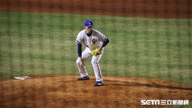 ▲合作金庫王牌投手吳昇峰先發中國隊。（圖／記者蕭保祥攝影）