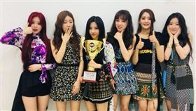 韓國「怪物新人」女團 (G)I-DLE打敗強團奪冠。（圖／翻攝自網路）